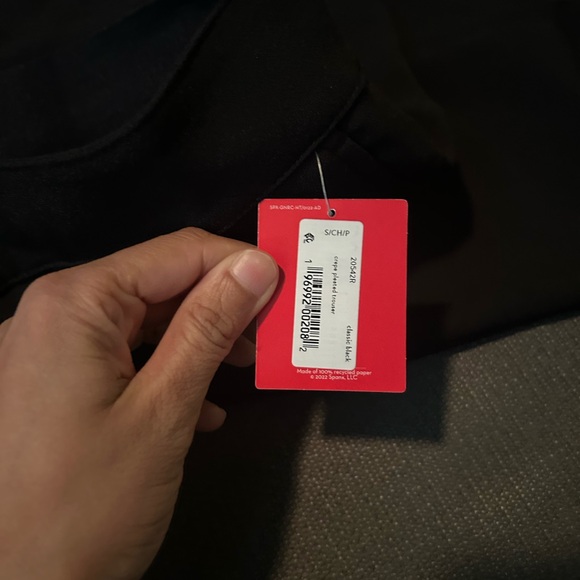 Spanx wide legs trouser - black - size small - Picture 2 of 2